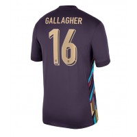 Camiseta Inglaterra Conor Gallagher #16 Visitante Equipación Eurocopa 2024 manga corta